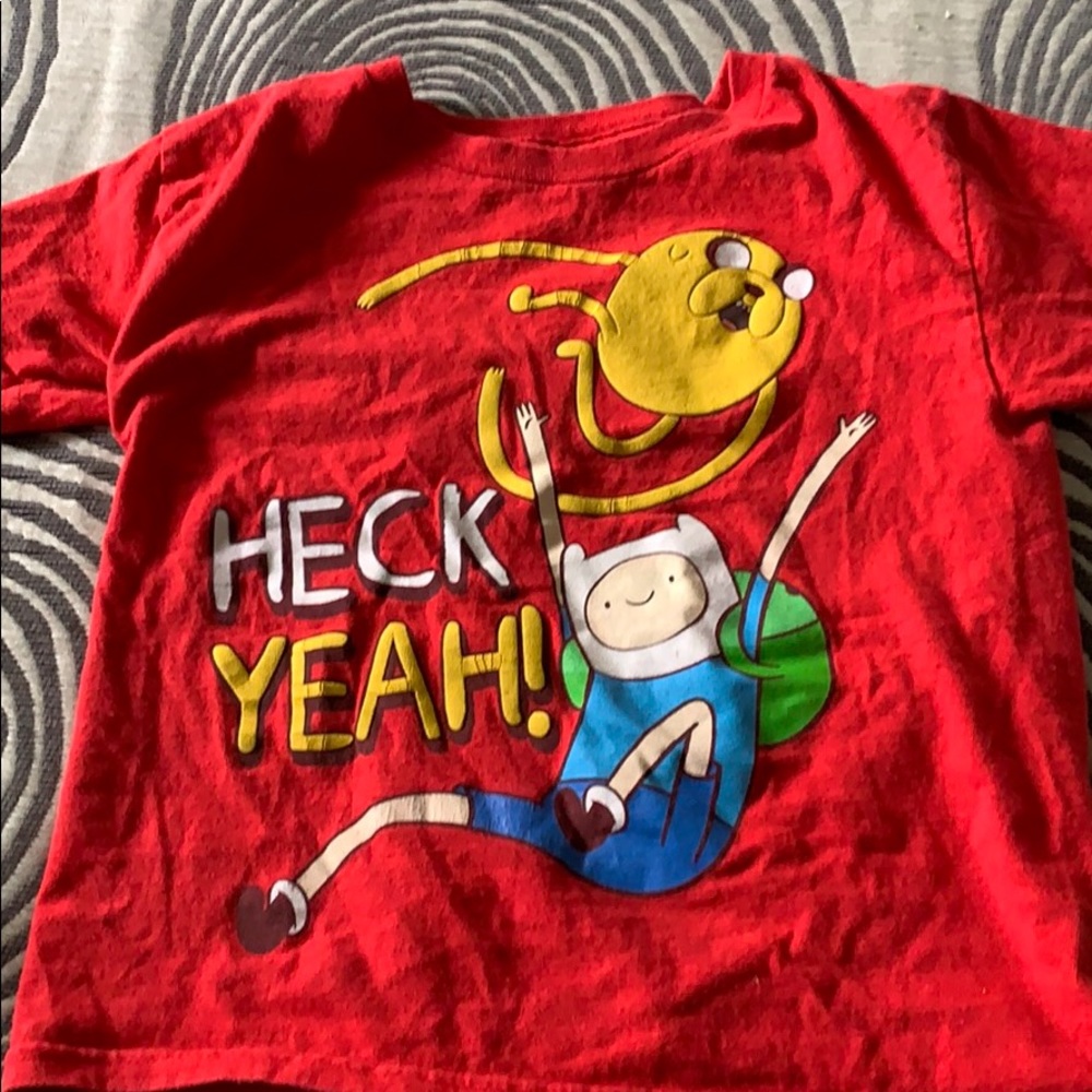 Boys Adventure time tee size M